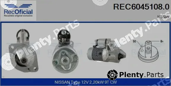 Recoficial REC6045108.0 — Starter