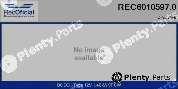 Recoficial REC6010597.0 — Starter