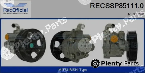 Recoficial RECSSP85111.0 — Hydraulic Pump, steering