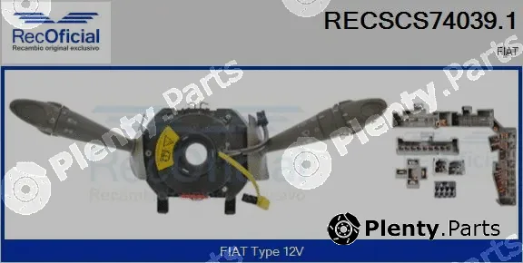 Recoficial RECSCS74039.1 — Steering Column Switch