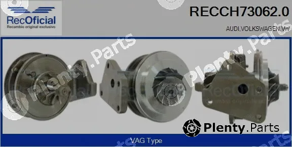 Recoficial RECCH73062.0 — Core assembly, turbocharger
