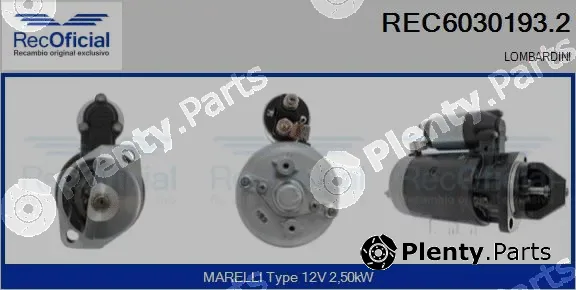 Recoficial REC6030193.2 — Starter