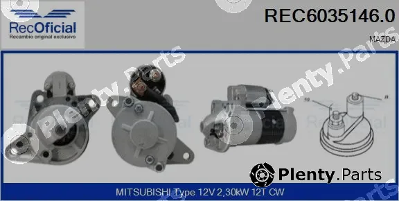 Recoficial REC6035146.0 — Starter