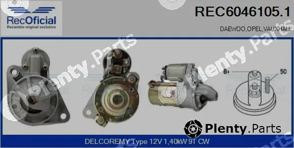 Recoficial REC6046105.1 — Starter