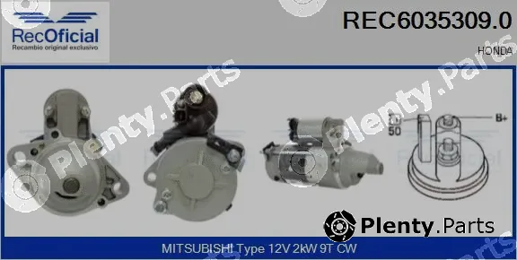 Recoficial REC6035309.0 — Starter