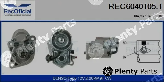 Recoficial REC6040105.1 — Starter