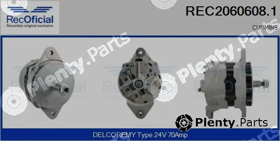 Recoficial REC2060608.1 — Alternator