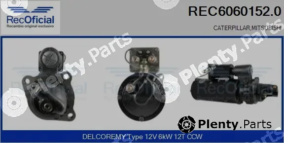 Recoficial REC6060152.0 — Starter