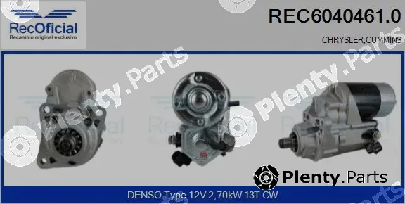 Recoficial REC6040461.0 — Starter