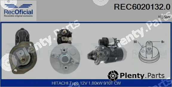 Recoficial REC6020132.0 — Starter
