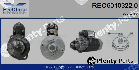 Recoficial REC6010322.0 — Starter