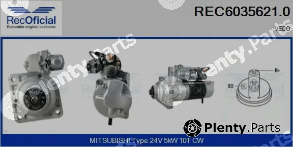 Recoficial REC6035621.0 — Starter
