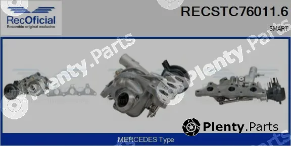 Recoficial RECSTC76011.6 — Charger, charging (supercharged/turbocharged)