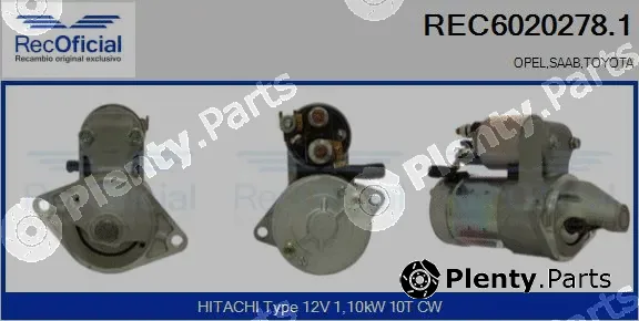 Recoficial REC6020278.1 — Starter