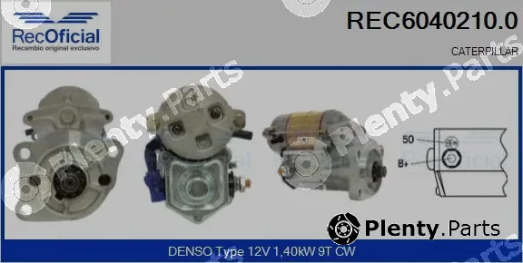 Recoficial REC6040210.0 — Starter