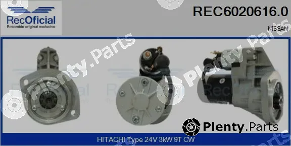 Recoficial REC6020616.0 — Starter