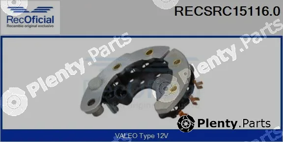 Recoficial RECSRC15116.0 — Rectifier, alternator