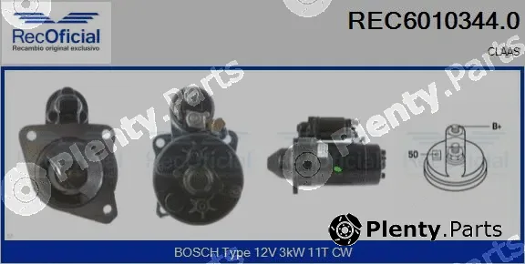 Recoficial REC6010344.0 — Starter