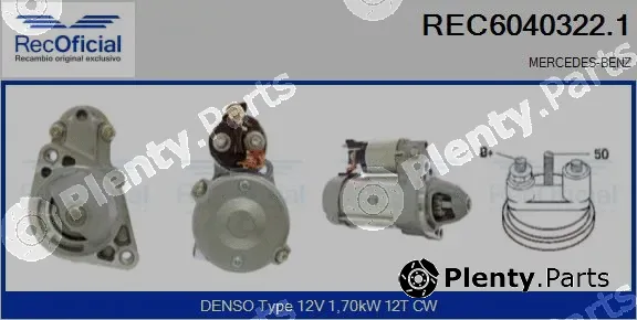 Recoficial REC6040322.1 — Starter