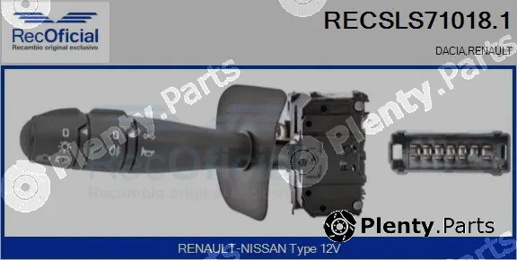 Recoficial RECSLS71018.1 — Steering Column Switch