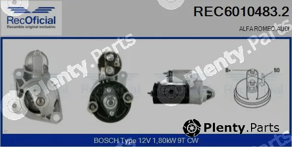 Recoficial REC6010483.2 — Starter
