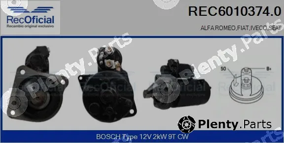 Recoficial REC6010374.0 — Starter