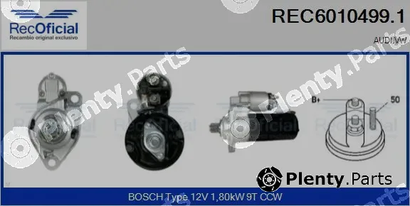 Recoficial REC6010499.1 — Starter