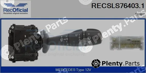 Recoficial RECSLS76403.1 — Steering Column Switch