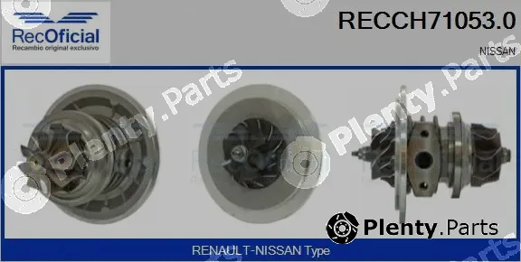 Recoficial RECCH71053.0 — Core assembly, turbocharger