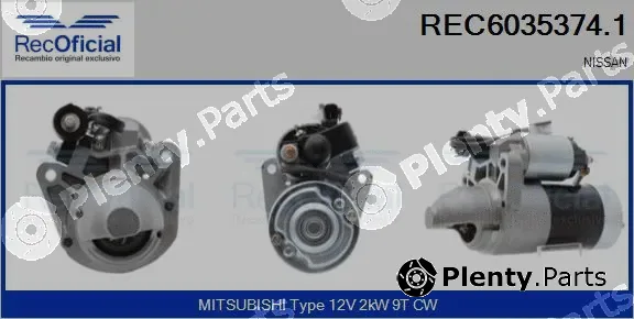 Recoficial REC6035374.1 — Starter