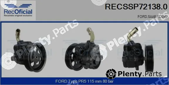Recoficial RECSSP72138.0 — Hydraulic Pump, steering