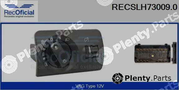 Recoficial RECSLH73009.0 — Switch, headlight