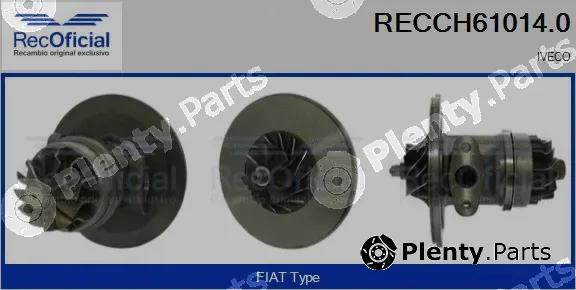 Recoficial RECCH61014.0 — Core assembly, turbocharger