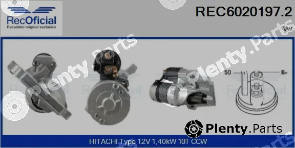 Recoficial REC6020197.2 — Starter