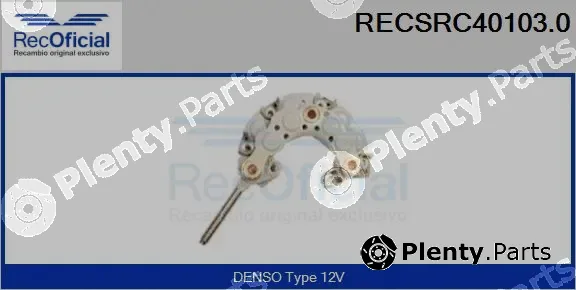 Recoficial RECSRC40103.0 — Rectifier, alternator
