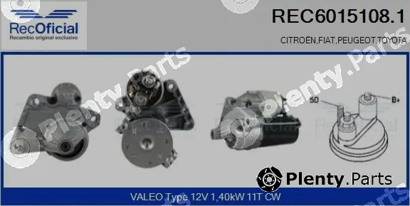 Recoficial REC6015108.1 — Starter