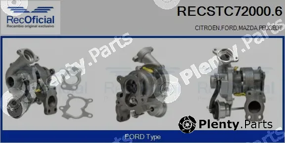 Recoficial RECSTC72000.6 — Charger, charging (supercharged/turbocharged)