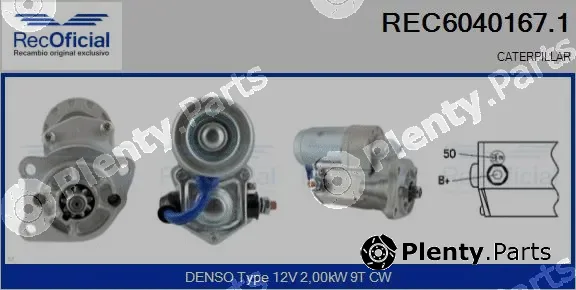 Recoficial REC6040167.1 — Starter