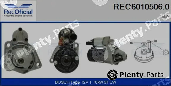 Recoficial REC6010506.0 — Starter