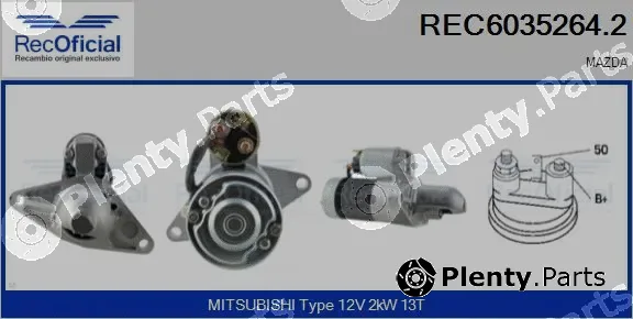 Recoficial REC6035264.2 — Starter
