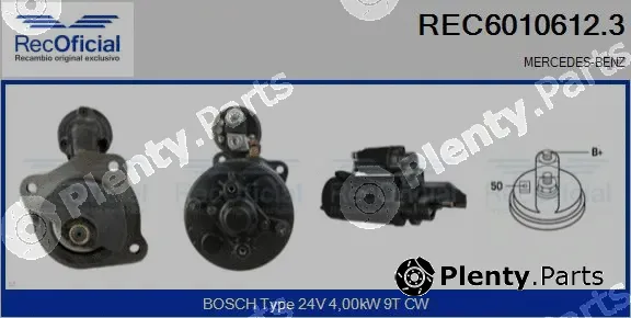 Recoficial REC6010612.3 — Starter