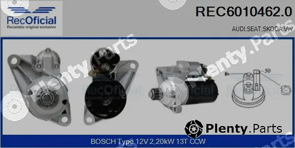 Recoficial REC6010462.0 — Starter