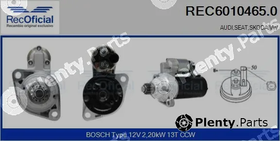 Recoficial REC6010465.0 — Starter