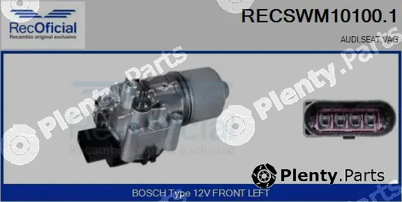 Recoficial RECSWM10100.1 — Wiper Motor