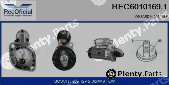 Recoficial REC6010169.1 — Starter