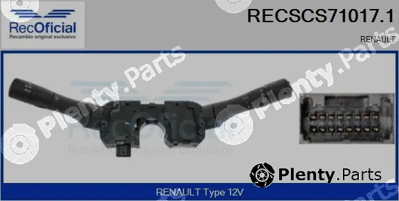 Recoficial RECSCS71017.1 — Steering Column Switch