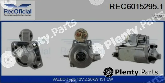 Recoficial REC6015295.1 — Starter
