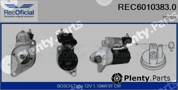 Recoficial REC6010383.0 — Starter