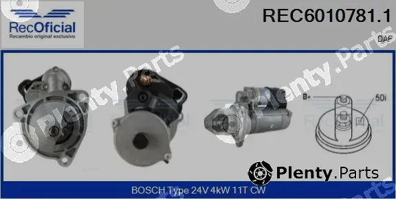 Recoficial REC6010781.1 — Starter