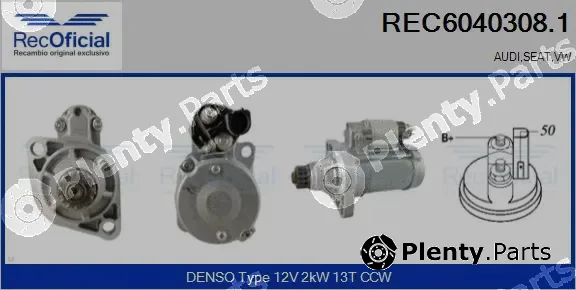 Recoficial REC6040308.1 — Starter